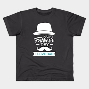 I Love Dad Kids T-Shirt